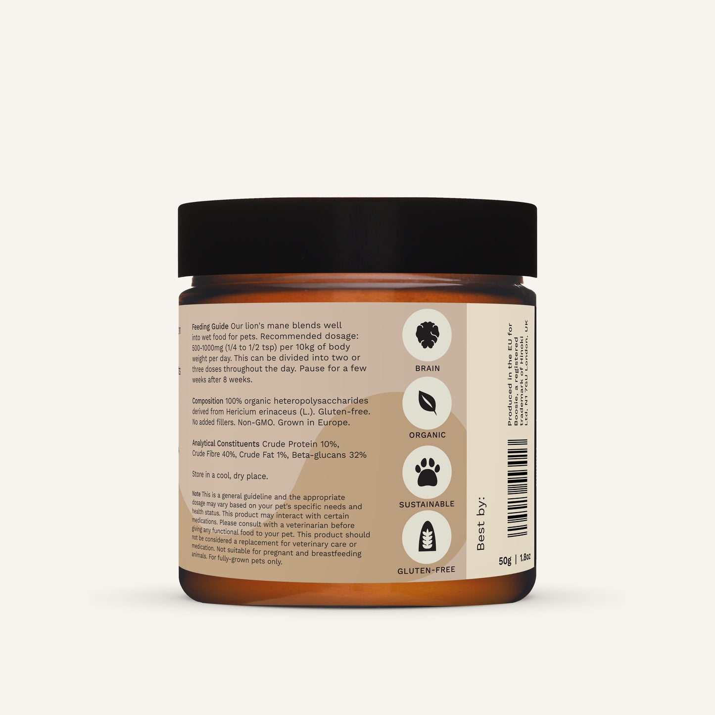 Organic Lion’s Mane Mushroom Powder