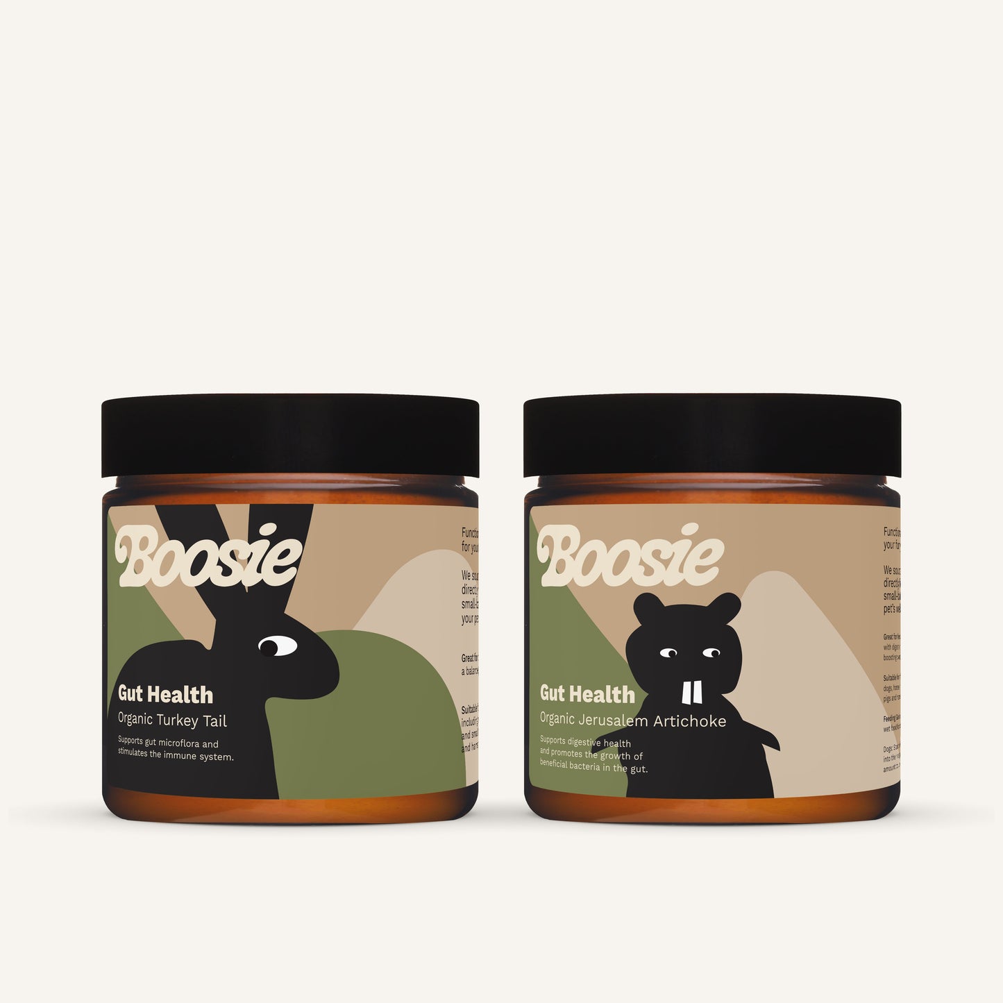 Turkey Tail Mushroom Powder + Jerusalem Artichoke Powder